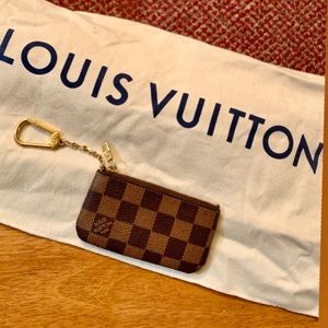 Louis Vuitton Damier Ebene Key Pouch Wallet